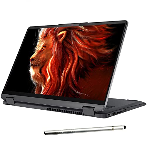 Lenovo 2022 Flex 5 14'' 2-in-1 2K Touchscreen Laptop, 16:10 QHD (2240 x 1400) Display, 8-Core AMD Ryzen 7 5700U(Beat i7-1180G7), Backlit KB, W/ Stylus Pen, Win11 H(16GB|512GB SSD), Graphite Grey