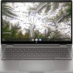 2020 NewestHP x360 2-in-1 14-inch FHD Touchscreen Chromebook  10thGEn. Intel Core i3-10110U, 8GB RAM, 64GB eMMC, B&O Audio, WiFi 6, Backlit Keyboard, Fingerprint Reader - Mineral Silver (Renewed)