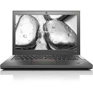 lenovo thinkpad x240 12.5″ laptop, i7, 8gb ram, 256gb ssd, webcam, win10 pro. refurbished