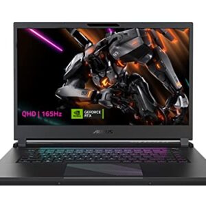 GIGABYTE AORUS 15: 15.6" 16:9 Thin Bezel QHD 2560x1440 165Hz, NVIDIA GeForce RTX 4070 Laptop GPU 8GB GDDR6, Intel Core i7-13700H, 16GB DDR5 RAM, 1TB SSD, Win11 Home (AORUS 15 BSF-73US754SH)