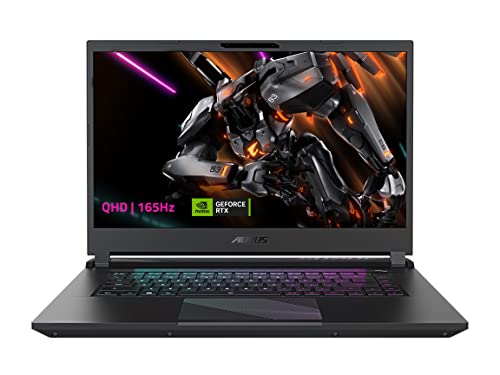 GIGABYTE AORUS 15: 15.6" 16:9 Thin Bezel QHD 2560x1440 165Hz, NVIDIA GeForce RTX 4070 Laptop GPU 8GB GDDR6, Intel Core i7-13700H, 16GB DDR5 RAM, 1TB SSD, Win11 Home (AORUS 15 BSF-73US754SH)