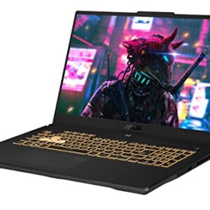 ASUS 2023 TUF F17 17.3" 144Hz FHD Gaming Laptop, Intel Core i7-12700H(> R9 6900HX), NVIDIA GeForce RTX 3050 Ti, 32GB DDR5 RAM, 1TB PCIe SSD, WiFi 6, RGB Keyboard, RJ 45, HDMI, Win 11, GM Accessories