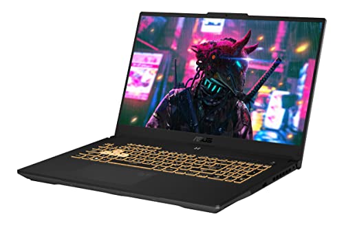 ASUS 2023 TUF F17 17.3" 144Hz FHD Gaming Laptop, Intel Core i7-12700H(> R9 6900HX), NVIDIA GeForce RTX 3050 Ti, 32GB DDR5 RAM, 1TB PCIe SSD, WiFi 6, RGB Keyboard, RJ 45, HDMI, Win 11, GM Accessories