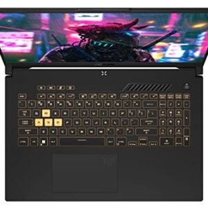 ASUS 2023 TUF F17 17.3" 144Hz FHD Gaming Laptop, Intel Core i7-12700H(> R9 6900HX), NVIDIA GeForce RTX 3050 Ti, 32GB DDR5 RAM, 1TB PCIe SSD, WiFi 6, RGB Keyboard, RJ 45, HDMI, Win 11, GM Accessories