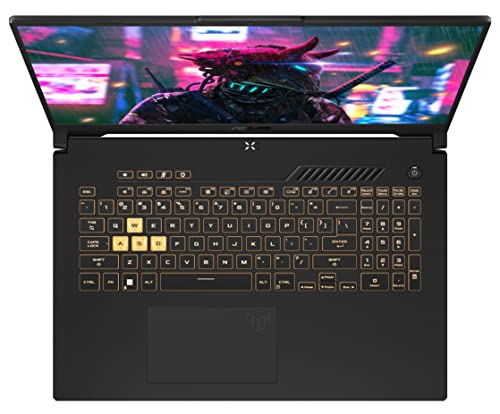 ASUS 2023 TUF F17 17.3" 144Hz FHD Gaming Laptop, Intel Core i7-12700H(> R9 6900HX), NVIDIA GeForce RTX 3050 Ti, 32GB DDR5 RAM, 1TB PCIe SSD, WiFi 6, RGB Keyboard, RJ 45, HDMI, Win 11, GM Accessories