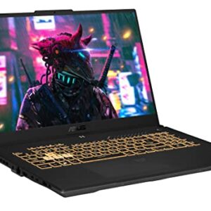 ASUS 2023 TUF F17 17.3" 144Hz FHD Gaming Laptop, Intel Core i7-12700H(> R9 6900HX), NVIDIA GeForce RTX 3050 Ti, 32GB DDR5 RAM, 1TB PCIe SSD, WiFi 6, RGB Keyboard, RJ 45, HDMI, Win 11, GM Accessories