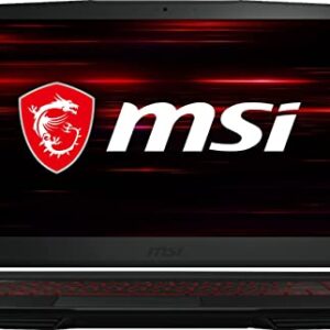 Newest MSI GF63 Thin Gaming Laptop, 15.6" FHD 144Hz, Intel i5-11400H, RTX 3050, 16GB RAM, 512GB NVMe SSD, Windows 11, Aluminum Black