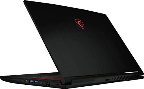 Newest MSI GF63 Thin Gaming Laptop, 15.6" FHD 144Hz, Intel i5-11400H, RTX 3050, 16GB RAM, 512GB NVMe SSD, Windows 11, Aluminum Black