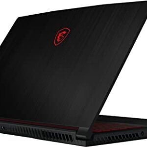 Newest MSI GF63 Thin Gaming Laptop, 15.6" FHD 144Hz, Intel i5-11400H, RTX 3050, 16GB RAM, 512GB NVMe SSD, Windows 11, Aluminum Black