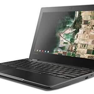 Lenovo 100e 81ER000BUS 11.6" HD Chromebook, Intel Dual-Core Celeron N3350 1.1 GHz up to 2.4 GHz, 4GB RAM, 16GB SSD, Bluetooth, USB Type C, 802.11ac, Webcam, Chrome OS