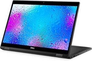 dell latitude 7390 2-in-1 laptop, 13.3″ fhd wva (1920 x 1080) touchscreen, intel core i5-8350u, 8gb ram, 512gb ssd, windows 10 pro (renewed)