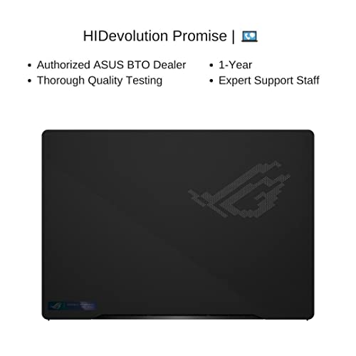 HIDevolution [2023] ASUS ROG Zephyrus M16 GU604VI 16" QHD+ 240Hz, 2.6 GHz i9-13900H, RTX 4070, 32 GB DDR5 RAM, 2 TB PCIe SSD, Windows 11 Home