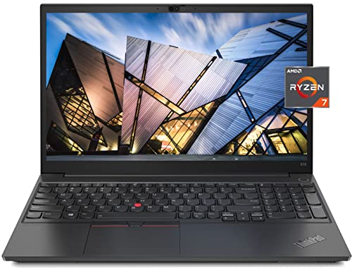 Lenovo ThinkPad E15 Gen 3 Business Laptop, 15.6" FHD IPS Anti-Glare Display, AMD Ryzen 7 5700U, 24GB RAM, 1TB NVMe PCIe SSD, HDMI, Webcam, WiFi 6, Camera Privacy Shutter, Windows 11 Pro