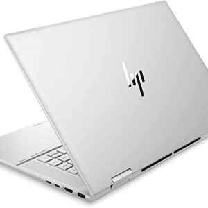 HP Envy x360 2-in-1 Laptop 15-EW0013DX 15.6" FHD Touchscreen, Intel Core i5-1235U, 8GB DDR4 RAM, 256GB SSD Storage, Windows 11 Home, Natural Silver (Renewed)