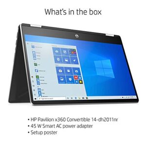 HP Pavilion x360 14 Convertible 2-in-1 Laptop, 14” Full HD Touchscreen Display, Intel Core i5, 8 GB DDR4 RAM, 512 GB SSD Storage, Windows 10 Home, Backlit Keyboard (14-dh2011nr, 2020 Model)