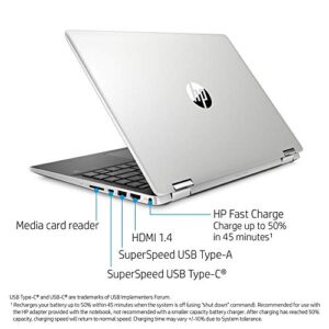 HP Pavilion x360 14 Convertible 2-in-1 Laptop, 14” Full HD Touchscreen Display, Intel Core i5, 8 GB DDR4 RAM, 512 GB SSD Storage, Windows 10 Home, Backlit Keyboard (14-dh2011nr, 2020 Model)