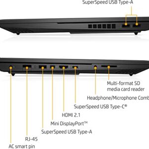 HP OMEN Gaming Laptop, 16.1" FHD 144Hz IPS, Intel Core i7-11800H, Windows 11 Home, 32GB RAM, 1TB SSD, GeForce RTX 3060, Long Battery Life, 32GB Durlyfish USB Card