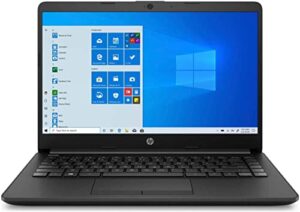 hp newest 2021 14″ diagonal hd laptop pc, amd athlon gold 3150u processor, amd radeon graphics , 4gb ram, 128gb ssd, 802.11ac, bluetooth 5, hdmi, windows 10 home, black w/ valinor accessories