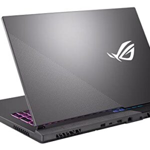 ASUS ROG Strix G17 (2021) Gaming Laptop, 17.3” 144Hz IPS Type FHD, NVIDIA GeForce RTX 3050 Ti, AMD Ryzen 7 4800H, 16GB DDR4, 512B PCIe NVMe SSD, RGB Keyboard, Windows 10, G713IE-EB74