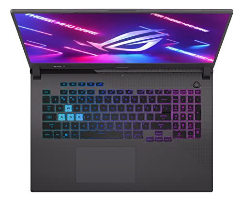 ASUS ROG Strix G17 (2021) Gaming Laptop, 17.3” 144Hz IPS Type FHD, NVIDIA GeForce RTX 3050 Ti, AMD Ryzen 7 4800H, 16GB DDR4, 512B PCIe NVMe SSD, RGB Keyboard, Windows 10, G713IE-EB74