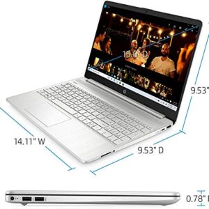 HP Newest Laptop, 15.6" Full HD Touchscreen, Intel Core i7-1165G7, 16GB RAM, 1TB PCIe SSD, Backlit Keyboard, Fingerprint Reader, Webcam, WiFi 5, HDMI, Type-C, Bluetooth, Windows 11 Home, Silver