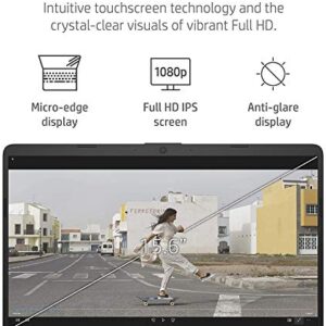 HP Newest Laptop, 15.6" Full HD Touchscreen, Intel Core i7-1165G7, 16GB RAM, 1TB PCIe SSD, Backlit Keyboard, Fingerprint Reader, Webcam, WiFi 5, HDMI, Type-C, Bluetooth, Windows 11 Home, Silver