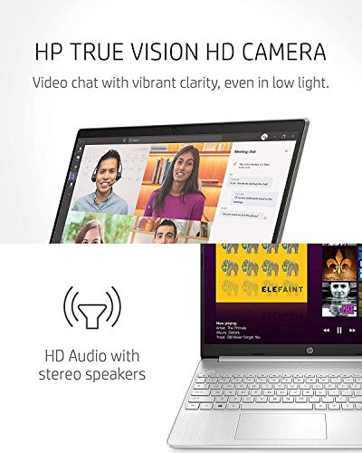 HP Newest Laptop, 15.6" Full HD Touchscreen, Intel Core i7-1165G7, 16GB RAM, 1TB PCIe SSD, Backlit Keyboard, Fingerprint Reader, Webcam, WiFi 5, HDMI, Type-C, Bluetooth, Windows 11 Home, Silver