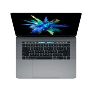 Apple MacBook Pro 15.4" with Touch Bar MPTR2LL/A Mid 2017 - Intel Core i7 2.8GHz, 16GB RAM, 1TB SSD - Space Gray (Renewed)