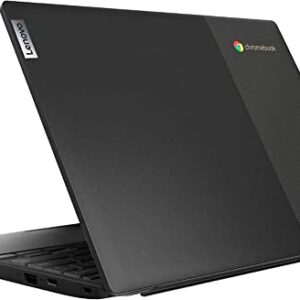 Lenovo Chromebook 3 11.6" HD (1366 x 768) Chromebook Business Laptop, AMD A6-9220C up to 1.8 GHz, 4GB DDR4, 32GB eMMC, Webcam, Bluetooth, Chrome OS, Onyx Black, EAT Cloth