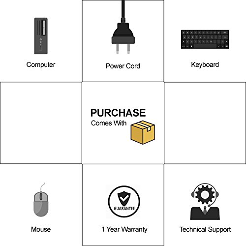 Dell Optiplex 5040-SFF, Core i7-6700 3.4GHz, 16GB RAM, 512GB Solid State Drive, DVD, Windows 10 Pro 64Bit (Renewed)