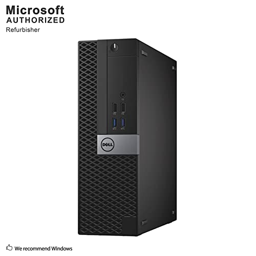 Dell Optiplex 5040-SFF, Core i7-6700 3.4GHz, 16GB RAM, 512GB Solid State Drive, DVD, Windows 10 Pro 64Bit (Renewed)