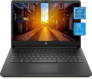 hp laptop 14-dq0060nr 14″ hd touchscreen, intel celeron n4120, 4gb ram, 64gb emmc, windows 10 (renewed)