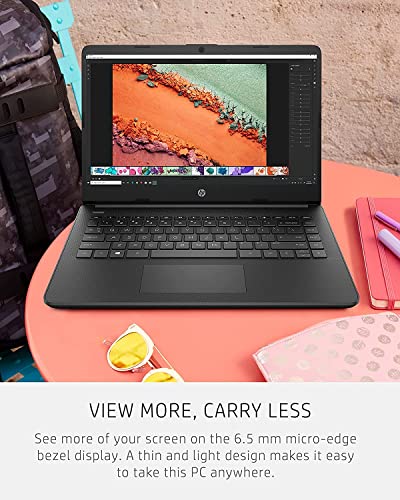 HP Laptop 14-DQ0060NR 14" HD Touchscreen, Intel Celeron N4120, 4GB RAM, 64GB eMMC, Windows 10 (Renewed)
