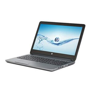 hp probook 650 g1 15.6in laptop, core i5-4300m 2.6ghz, 8gb ram, 500gb hdd, dvdrw, windows 10 pro 64bit, webcam (renewed)