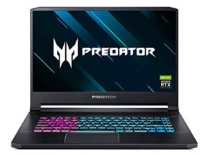 acer predator triton 500 thin & light gaming laptop, intel core i7-9750h, geforce rtx 2060 with 6gb, 15.6″ full hd 144hz 3ms ips display, 16gb ddr4, 512gb pcie nvme ssd, rgb keyboard, pt515-51-75bh