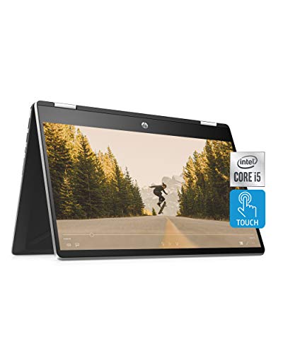 HP Pavilion x360 14 2-in-1 Laptop, 10th Generation Intel Core i5-10210U Processor, 8 GB Ram, 512 GB SSD Storage, 14” Full HD Touch Screen, Windows 10 Home, Backlit Keyboard (14-dh1021nr, 2020)