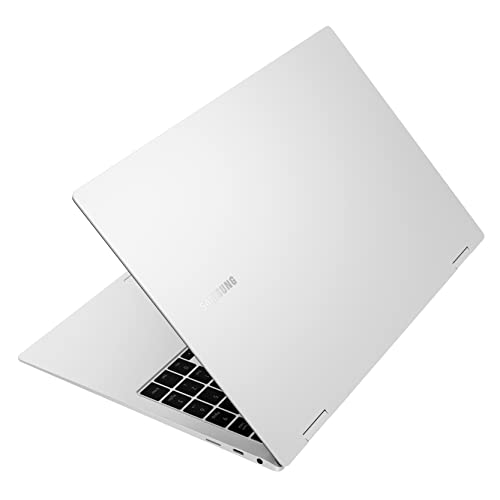 SAMSUNG 15.6" Galaxy Book2 Pro 360 Laptop Computer for Business, i7 / 16GB / 512GB, Windows 11 Pro , 12th Gen Intel Core Processor, Evo Certified, 2022 Model, NP954QED-KJ2US, Silver