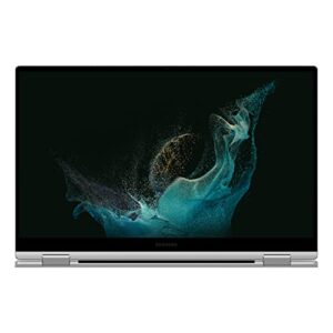 SAMSUNG 15.6" Galaxy Book2 Pro 360 Laptop Computer for Business, i7 / 16GB / 512GB, Windows 11 Pro , 12th Gen Intel Core Processor, Evo Certified, 2022 Model, NP954QED-KJ2US, Silver