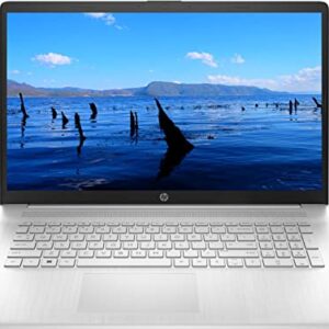 HP 2023 Newest 17.3 inch HD Thin Laptop, Intel Core i5-1235U (Up to 4.4GHz, 10 cores), Intel Iris Xe Graphics, 16GB RAM, 512GB PCIe SSD, WiFi6, Bluetooth5, Windows 11 Home, Silver + 3in1 Accessories