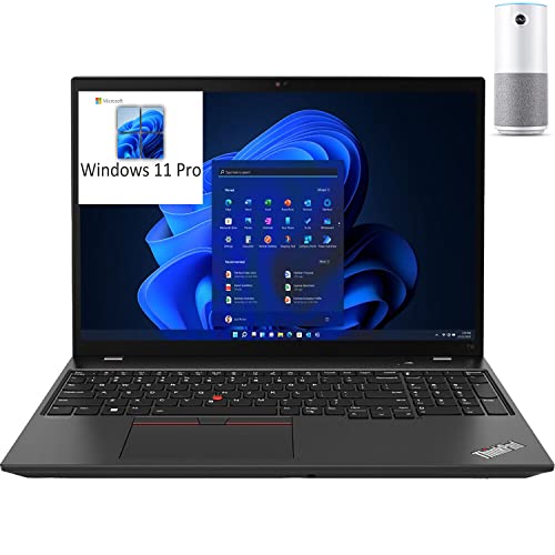 Lenovo 2023 ThinkPad T16 16" Business Laptop, 12th Gen Intel 10-Core i5-1235U, 40GB DDR4 RAM, 1TB PCIe SSD, WiFi 6, Bluetooth 5.1, Backlit Keyboard, Windows 11 Pro, BROAG Conference Webcam