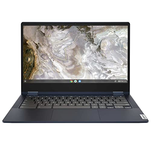 Lenovo Chromebook Flex 5 Convertible 2-in-1 Laptop in Blue 13.3 FHD Touchscreen 11th Gen Intel Core i3-1115G4 up to 4.1Ghz 8GB DDR4 RAM 128GB SSD Chrome OS (Renewed)