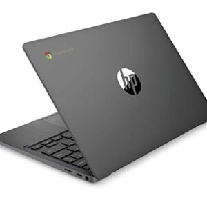 HP Chromebook 11-inch Laptop, Touchscreen, MediaTek MT8183, MediaTek Integrated Graphics, 4 GB RAM, 32 GB eMMC Storage, Chrome (11a-na0040nr, Ash Gray) (Renewed)