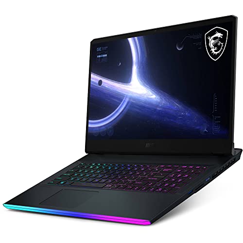 MSI GE76 Raider 17.3" 144Hz (64GB RAM, 2TB PCIe SSD, Intel 8-Core i7-11800H (Beat Ryzen 7 5800H), RTX 3060 6GB) FHD Thin Bezel Gaming Laptop, Thunderbolt 4, Webcam, RGB Backlit, Windows 11 Home