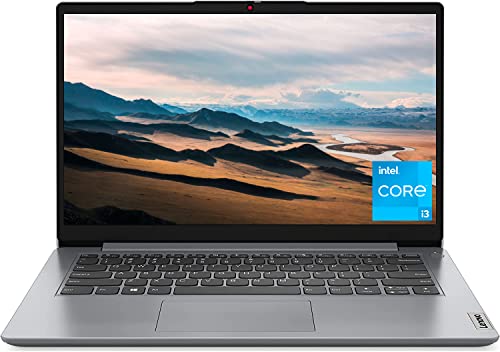 Lenovo IdeaPad 1 14 inch HD Browse Laptop for Students, Intel Core i3-1215U(6Cores, Up to 4.4GHz) (12GB RAM | 512GB SSD)