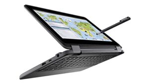 dell latitude 3120 11.6in hd touchscreen 2-in-1 convertible laptop intel pentium quad core 3.3ghz 4gb ddr4 ram 128gb ssd dual cam wifi bt windows 11 pro (renewed)