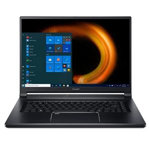 acer conceptd 5 cn516-72g-787y creator 16″ 3k notebook computer, intel core i7-11800h 2.3ghz, 16gb ram, 1tb ssd, nvidia geforce rtx 3060 6gb, windows 10 pro, free upgrade to windows 11, black