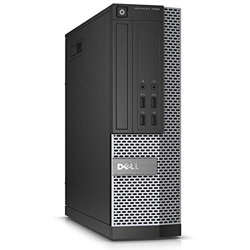 Dell Optiplex 7020-SFF, Core i7-4770 3.4GHz, 16GB RAM, 512GB Solid State Drive, DVDRW, Windows 10 Pro 64Bit (Renewed)