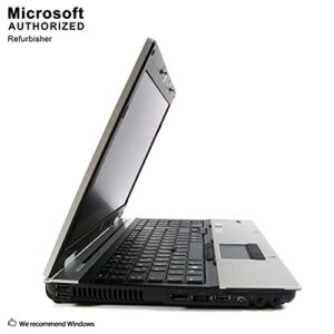 HP EliteBook 8540P 15.6 Laptop PC, Intel Core i5-520M up to 2.93GHz, 4G DDR3, 320G, DVDRW, WiFi, VGA, DP, Windows 10 Pro 64 Bit Multi-Language Support English/French/Spanish(Renewed)