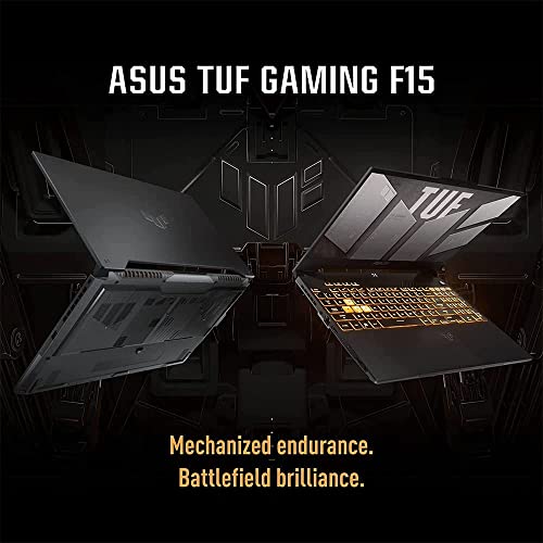 ASUS 2022 TUF Gaming F15 15.6" FHD 144Hz Laptop Computer, Intel Core i5-10300H, 32GB RAM, 1TB HDD+1TB PCIe SSD, Backlit Keyboard, GeForce GTX 1650 Graphics, Windows 11, Black, Free 32GB USB Card