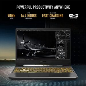 ASUS 2022 TUF Gaming F15 15.6" FHD 144Hz Laptop Computer, Intel Core i5-10300H, 32GB RAM, 1TB HDD+1TB PCIe SSD, Backlit Keyboard, GeForce GTX 1650 Graphics, Windows 11, Black, Free 32GB USB Card